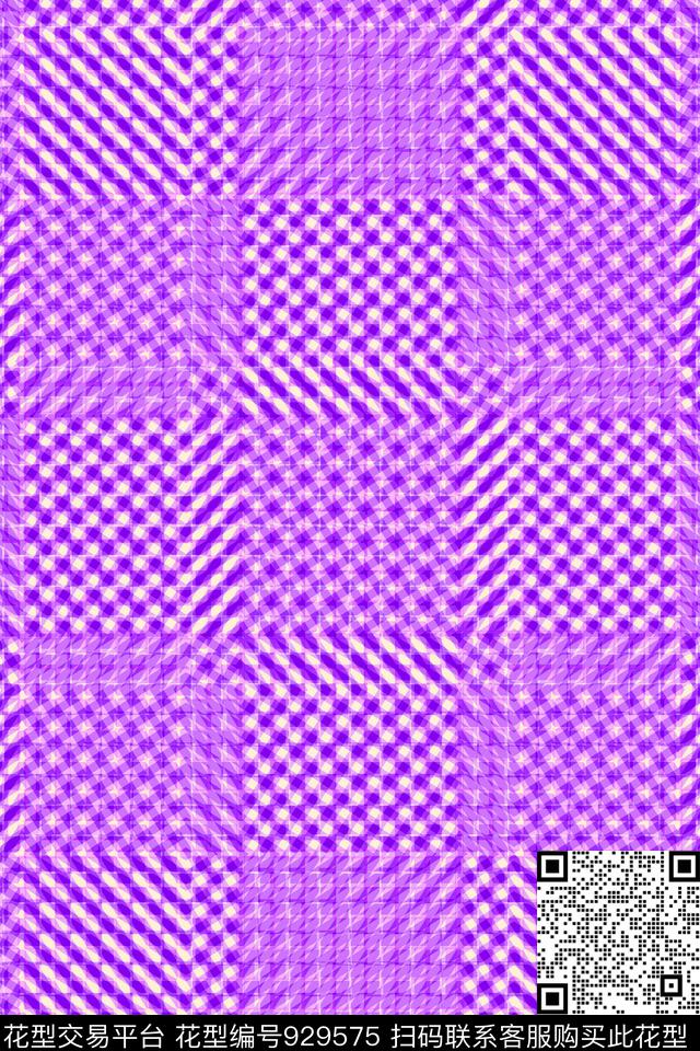 格子衫格子格子撞色数码印花华亿平台下载（图片编号: 929575） - 瓦栏（Walan）