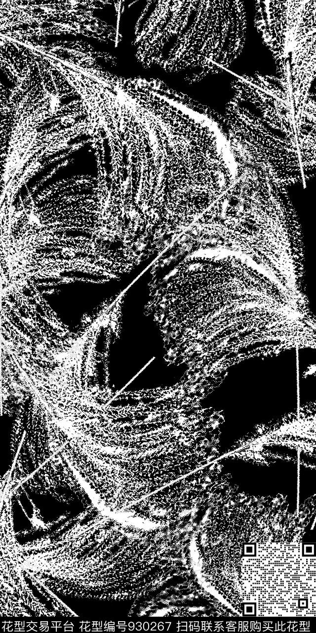 数码华亿平台波点黑白华亿平台数码印花华亿平台下载（图片编号: 930267） - 瓦栏（Walan）