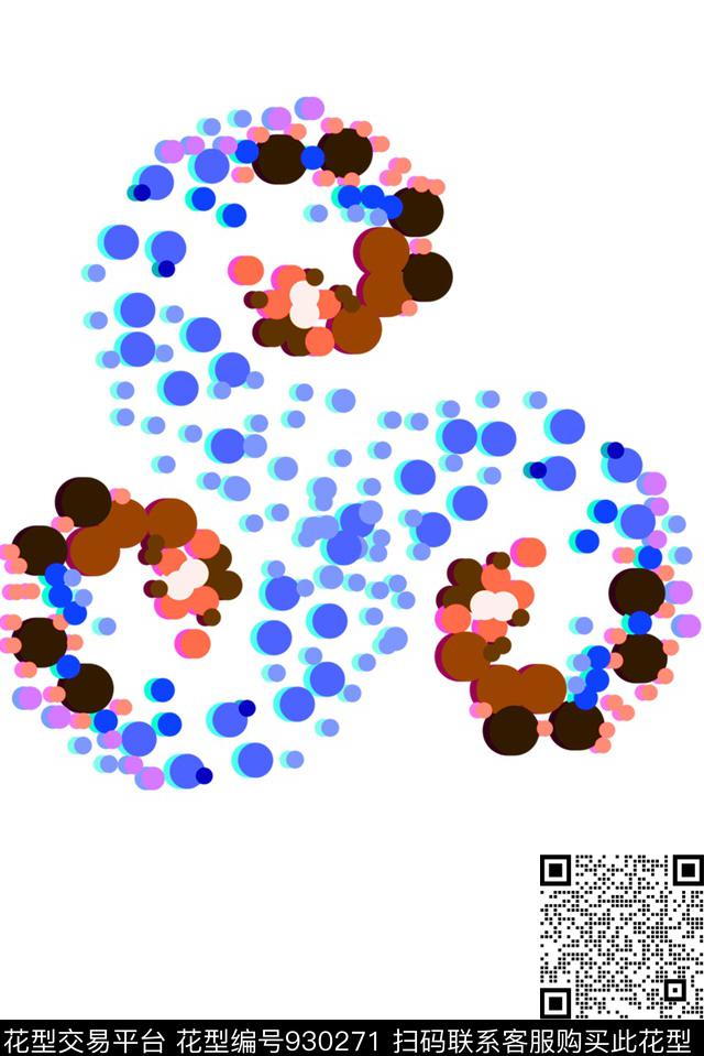 定位花春夏华亿平台抽象男装传统印花华亿平台下载（图片编号: 930271） - 瓦栏（Walan）