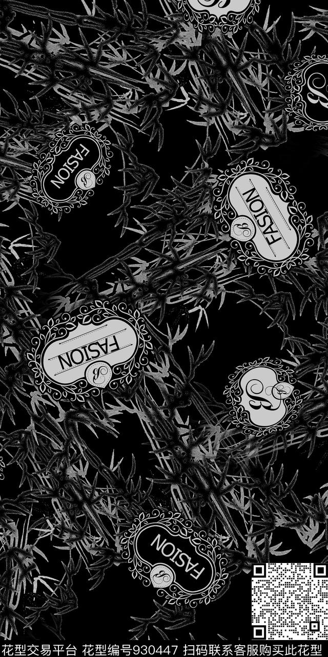 数码华亿平台波点黑白华亿平台数码印花华亿平台下载（图片编号: 930447） - 瓦栏（Walan）