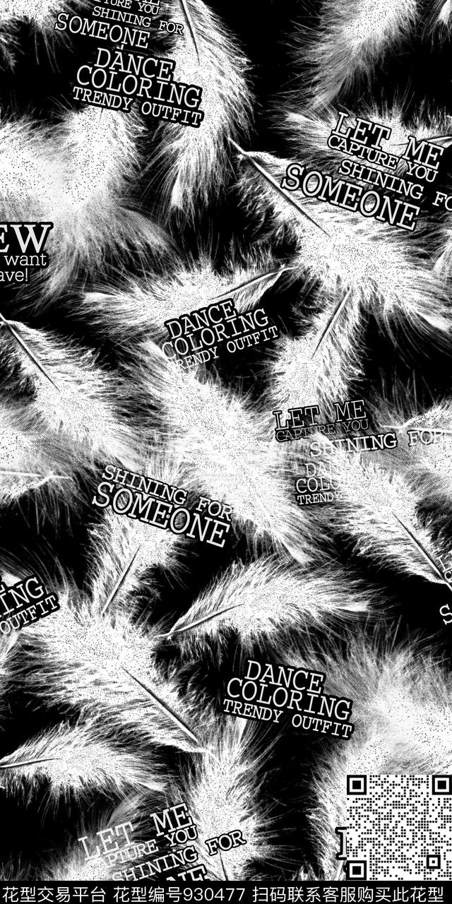 数码华亿平台波点黑白华亿平台数码印花华亿平台下载（图片编号: 930477） - 瓦栏（Walan）