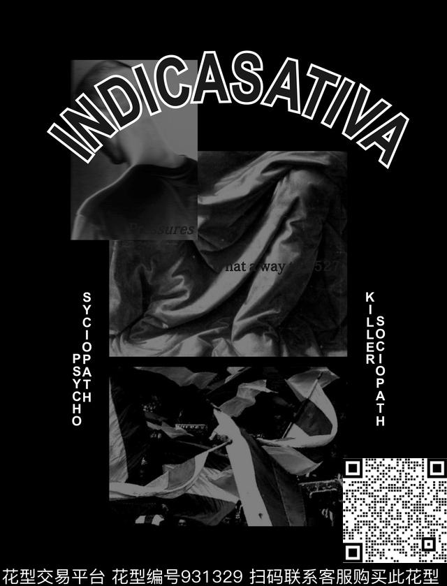 男装定位花大牌风数码印花华亿平台下载（图片编号: 931329） - 瓦栏（Walan）