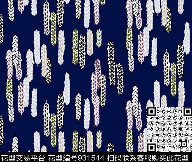 条纹几何带花名族花传统印花华亿平台下载（图片编号: 931544） - 瓦栏（Walan）