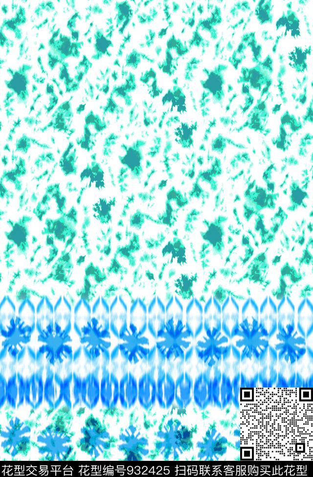 几何定位肌理民族风传统印花华亿平台下载（图片编号: 932425） - 瓦栏（Walan）