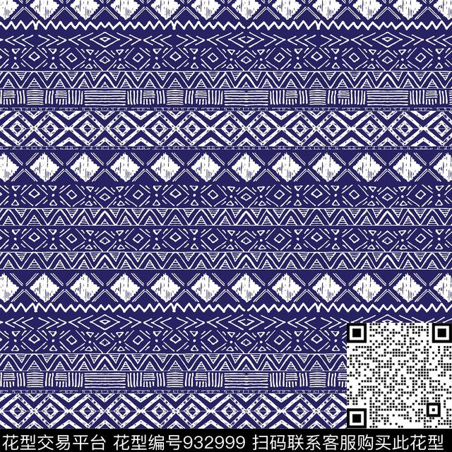 民族风女装大牌风传统印花华亿平台下载（图片编号: 932999） - 瓦栏（Walan）