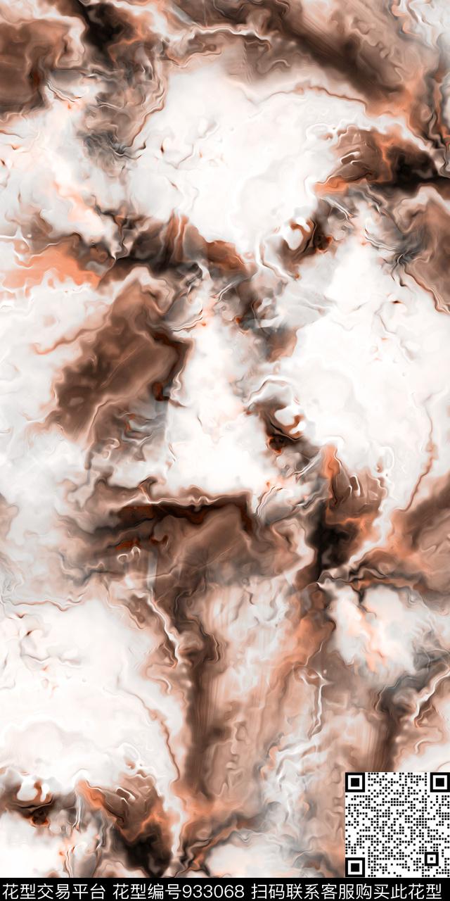 数码华亿平台抽象花卉大理石数码印花华亿平台下载（图片编号: 933068） - 瓦栏（Walan）