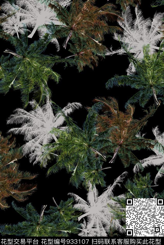 数码华亿平台秋冬华亿平台大牌风数码印花华亿平台下载（图片编号: 933107） - 瓦栏（Walan）