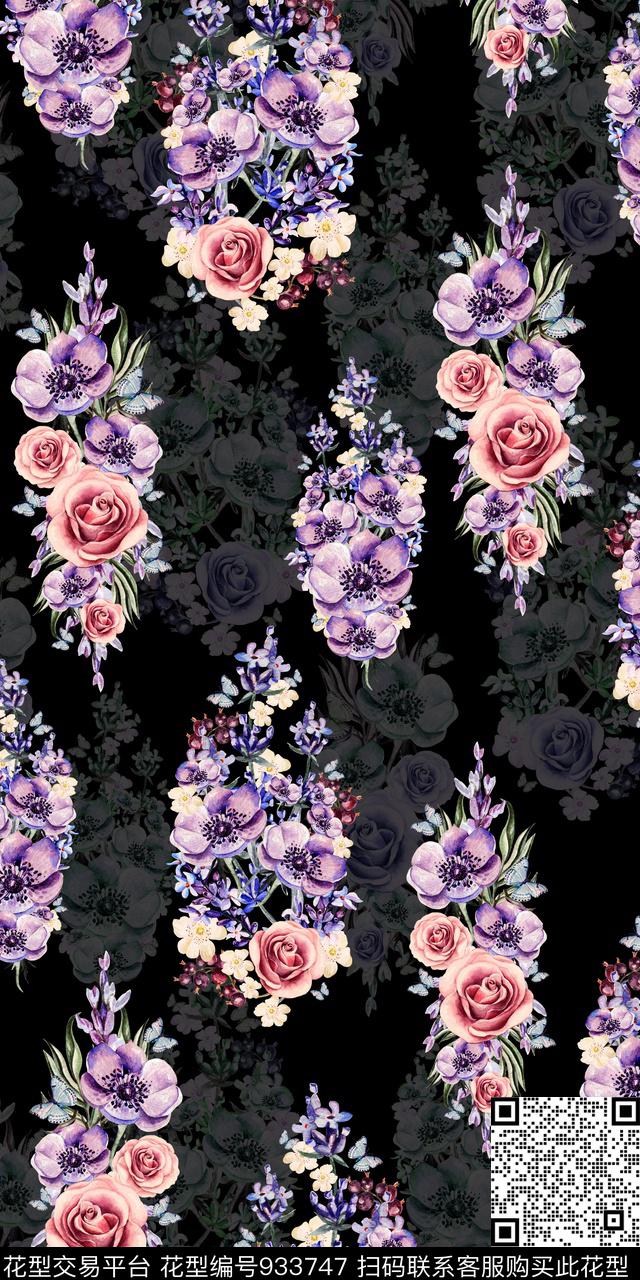 数码华亿平台小碎花素雅数码印花华亿平台下载（图片编号: 933747） - 瓦栏（Walan）