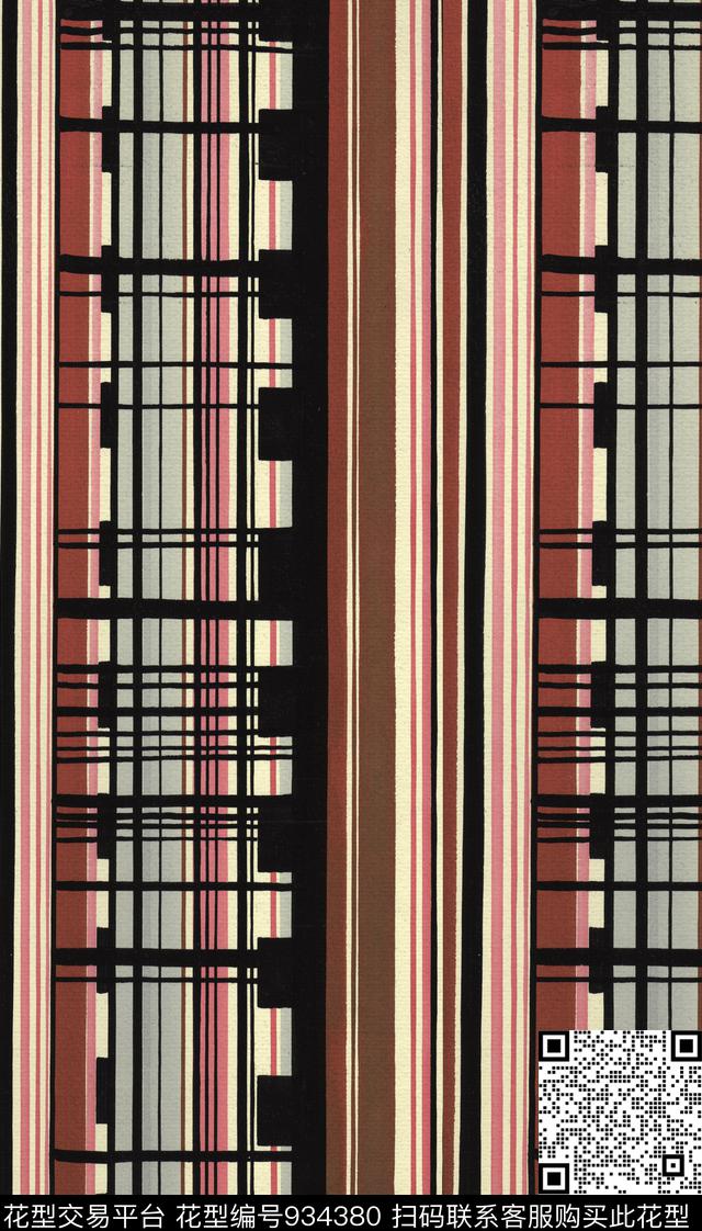 格子条纹休闲传统印花华亿平台下载（图片编号: 934380） - 瓦栏（Walan）