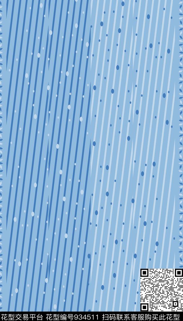 线条传统华亿平台几何数码印花华亿平台下载（图片编号: 934511） - 瓦栏（Walan）