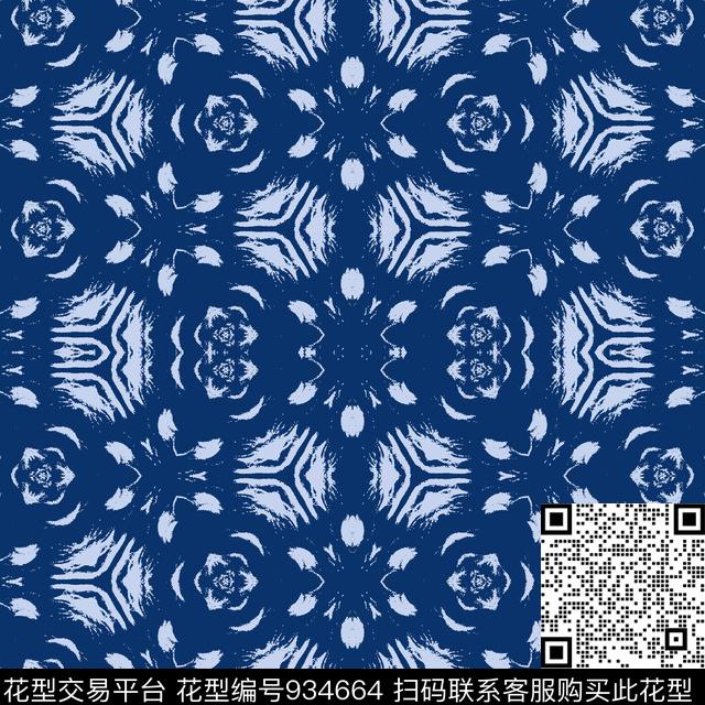 花卉民族风女装传统印花华亿平台下载（图片编号: 934664） - 瓦栏（Walan）