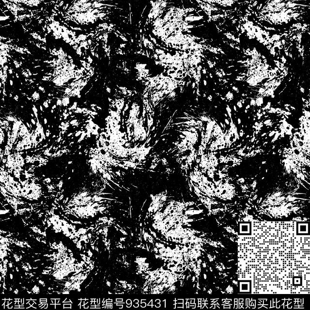 肌理男装大牌风传统印花华亿平台下载（图片编号: 935431） - 瓦栏（Walan）