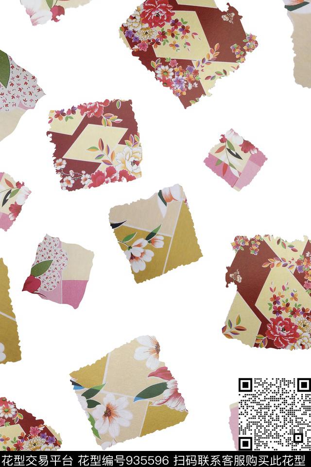 数码华亿平台休闲趣味数码印花华亿平台下载（图片编号: 935596） - 瓦栏（Walan）