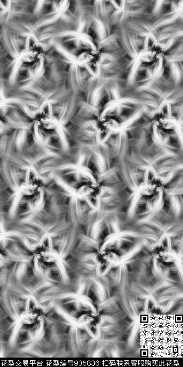 数码华亿平台抽象拔印数码印花华亿平台下载（图片编号: 935836） - 瓦栏（Walan）