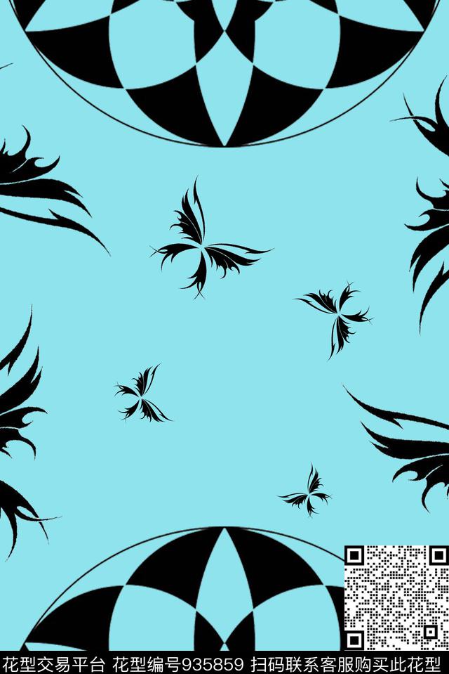 水彩花卉花卉简约传统印花华亿平台下载（图片编号: 935859） - 瓦栏（Walan）