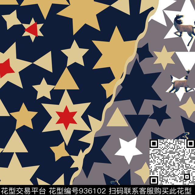 马年轻女性系列传统印花华亿平台下载（图片编号: 936102） - 瓦栏（Walan）