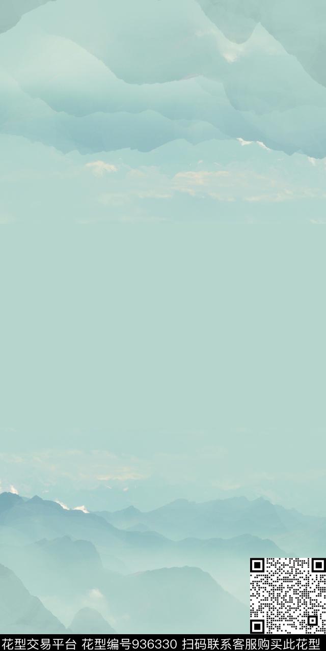 数码华亿平台素雅长巾数码印花华亿平台下载（图片编号: 936330） - 瓦栏（Walan）