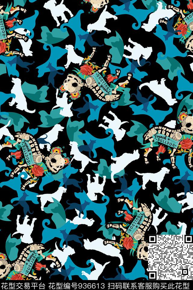 男装花卉几何数码印花华亿平台下载（图片编号: 936613） - 瓦栏（Walan）