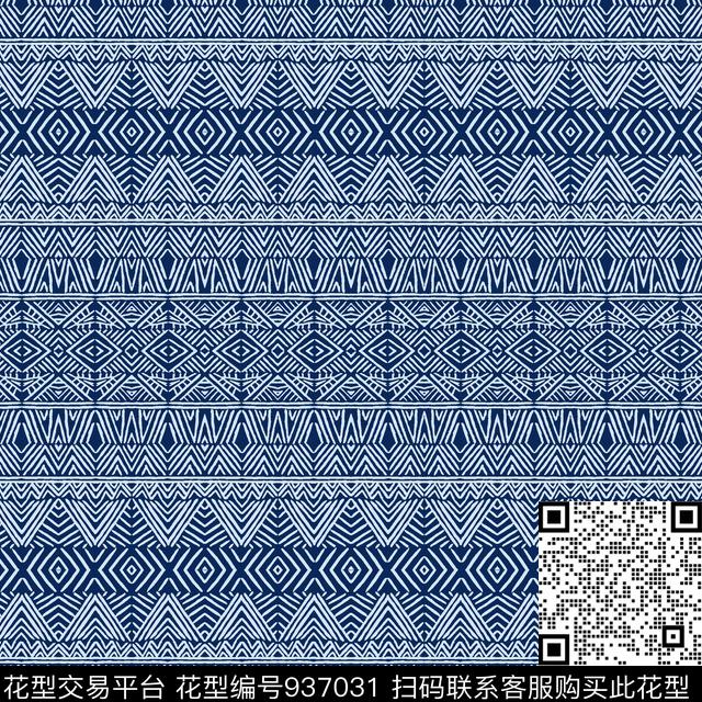 民族风女装大牌风传统印花华亿平台下载（图片编号: 937031） - 瓦栏（Walan）