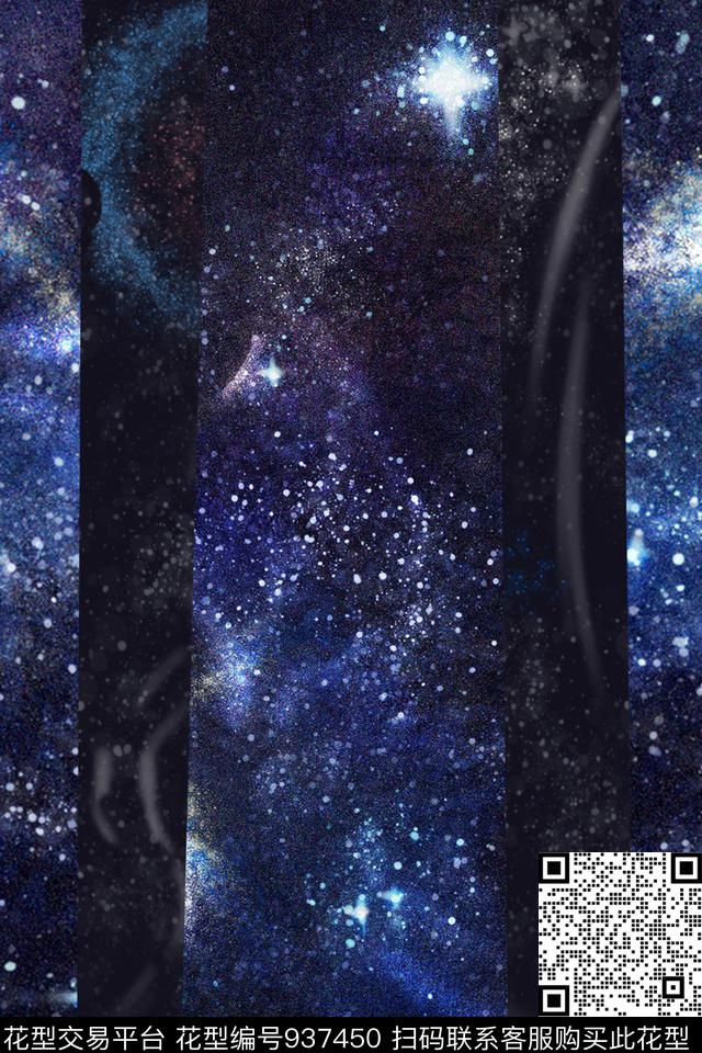 宇宙星空星星数码印花华亿平台下载（图片编号: 937450） - 瓦栏（Walan）
