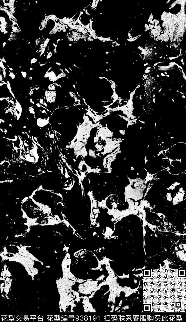 线条肌理抽象传统印花华亿平台下载（图片编号: 938191） - 瓦栏（Walan）