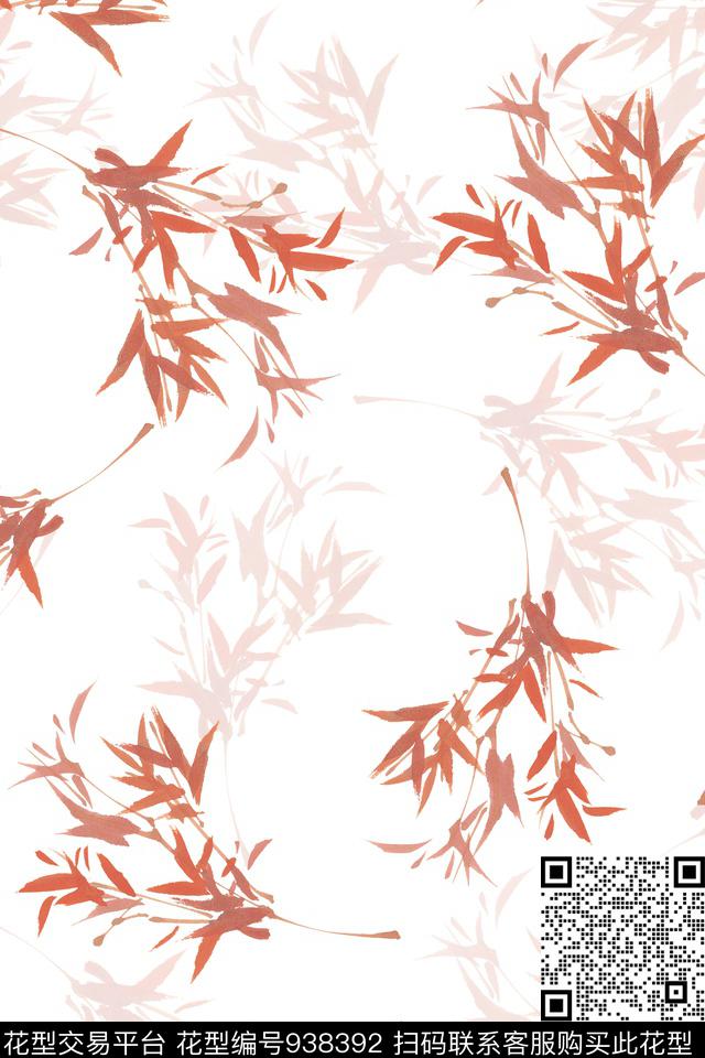 数码华亿平台小碎花白底花数码印花华亿平台下载（图片编号: 938392） - 瓦栏（Walan）