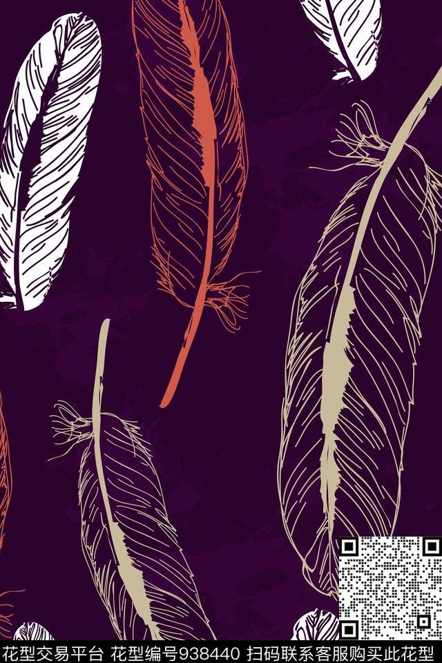 数码华亿平台羽毛女装数码印花华亿平台下载（图片编号: 938440） - 瓦栏（Walan）