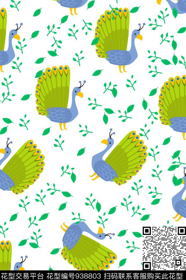 清爽底花卉满版散花传统印花华亿平台下载（图片编号: 938803） - 瓦栏（Walan）