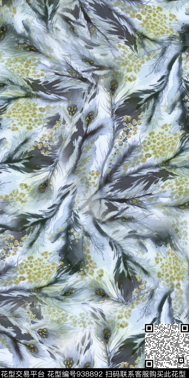 数码华亿平台肌理抽象数码印花华亿平台下载（图片编号: 938892） - 瓦栏（Walan）