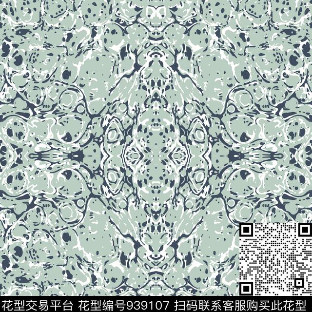 波浪纹泳装大牌风传统印花华亿平台下载（图片编号: 939107） - 瓦栏（Walan）