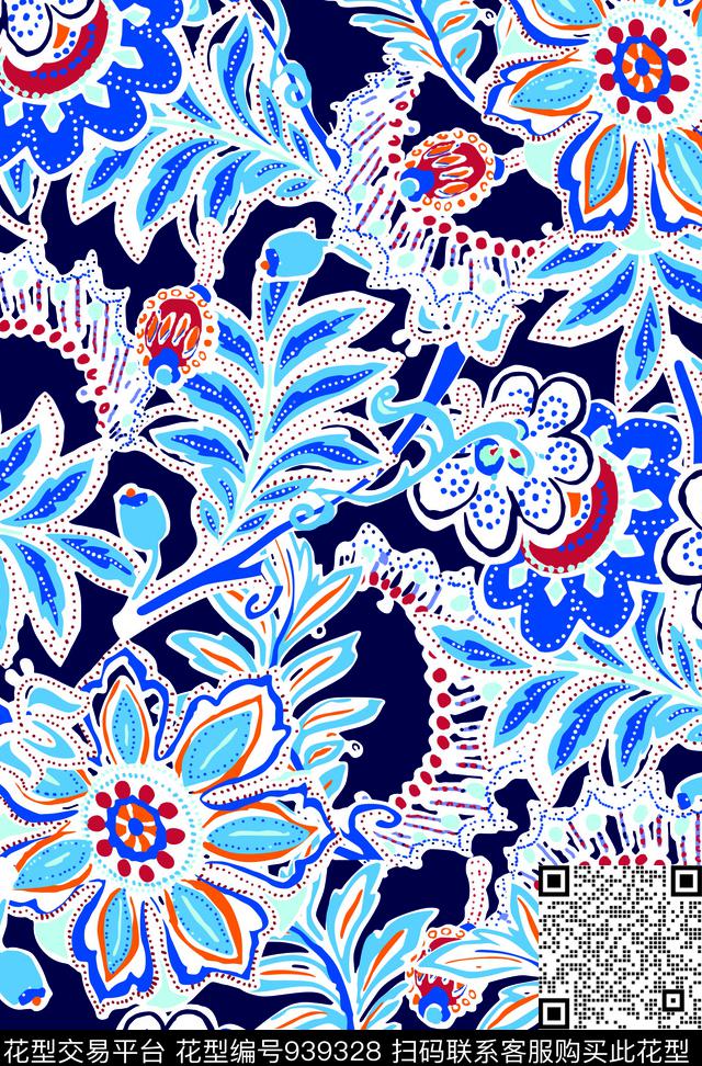 数码华亿平台女装泳装数码印花华亿平台下载（图片编号: 939328） - 瓦栏（Walan）