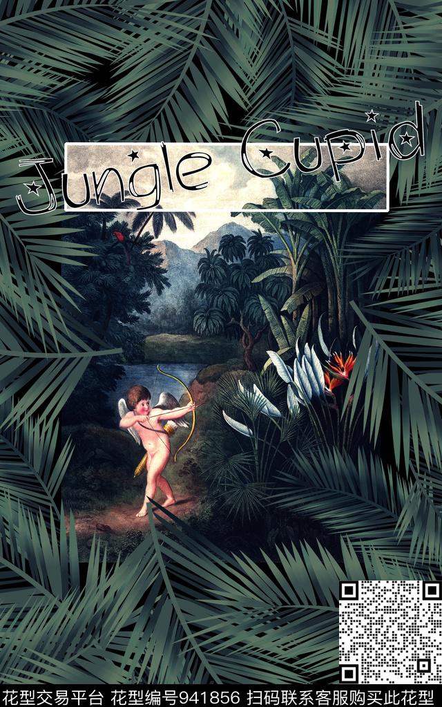 植物字母男装数码印花华亿平台下载（图片编号: 941856） - 瓦栏（Walan）