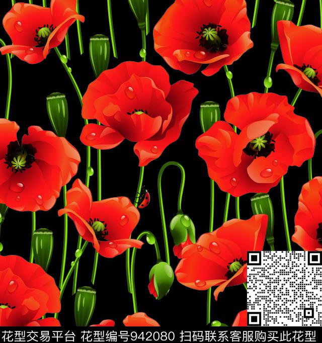 植物数码华亿平台花卉数码印花华亿平台下载（图片编号: 942080） - 瓦栏（Walan）