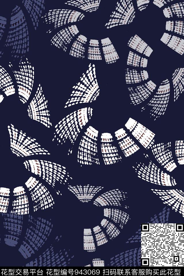 抽象花卉秋冬华亿平台男装休闲花卉传统印花华亿平台下载（图片编号: 943069） - 瓦栏（Walan）