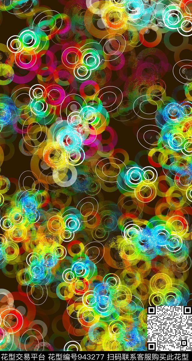 数码华亿平台趣味几何数码印花华亿平台下载（图片编号: 943277） - 瓦栏（Walan）