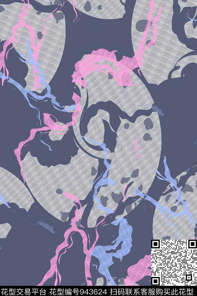 民族风GIVENCHY几何花卉数码印花华亿平台下载（图片编号: 943624） - 瓦栏（Walan）