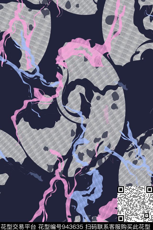 民族风GIVENCHY几何花卉数码印花华亿平台下载（图片编号: 943635） - 瓦栏（Walan）