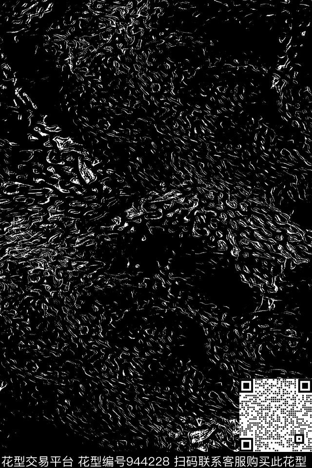 数码华亿平台抽象拔印数码印花华亿平台下载（图片编号: 944228） - 瓦栏（Walan）