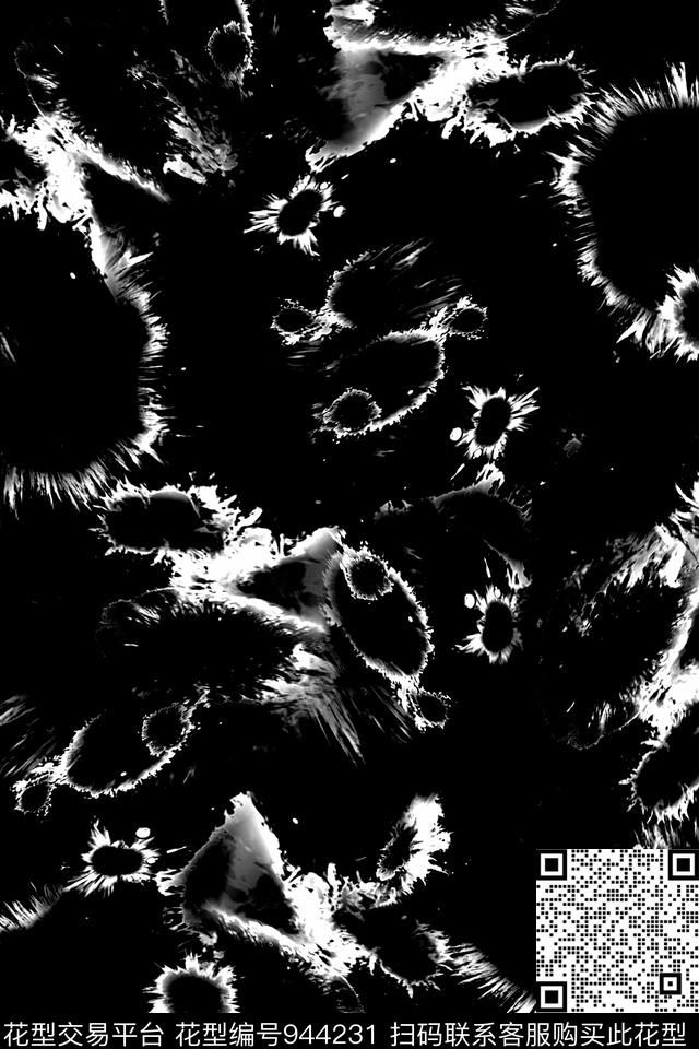 数码华亿平台抽象拔印数码印花华亿平台下载（图片编号: 944231） - 瓦栏（Walan）