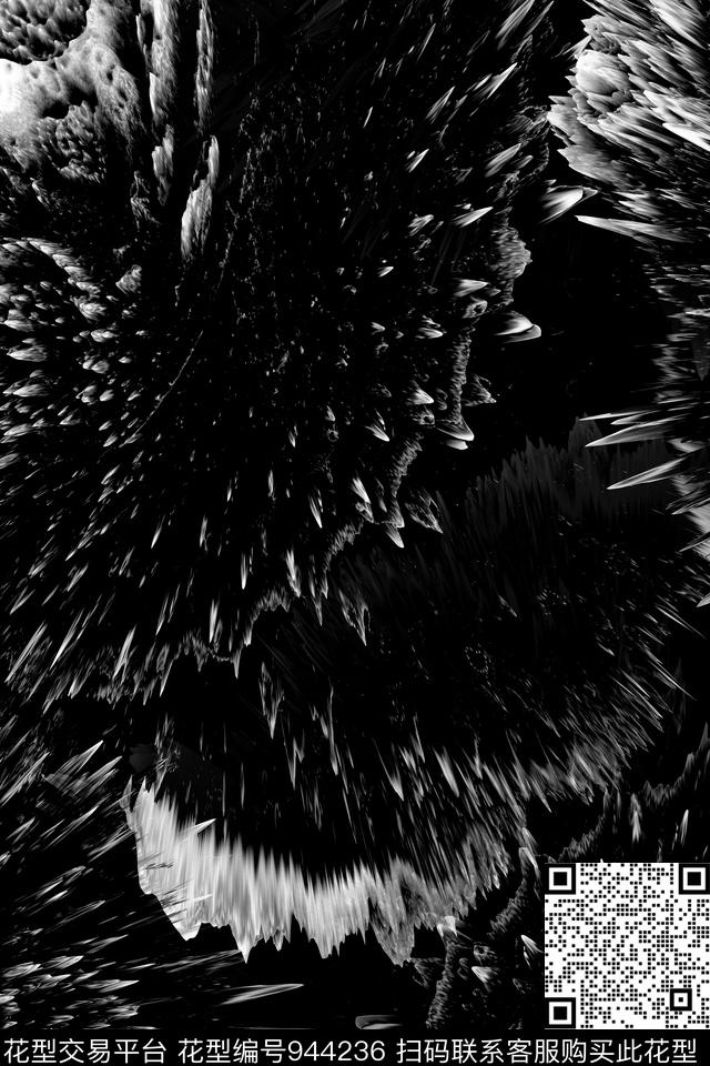 数码华亿平台抽象拔印数码印花华亿平台下载（图片编号: 944236） - 瓦栏（Walan）