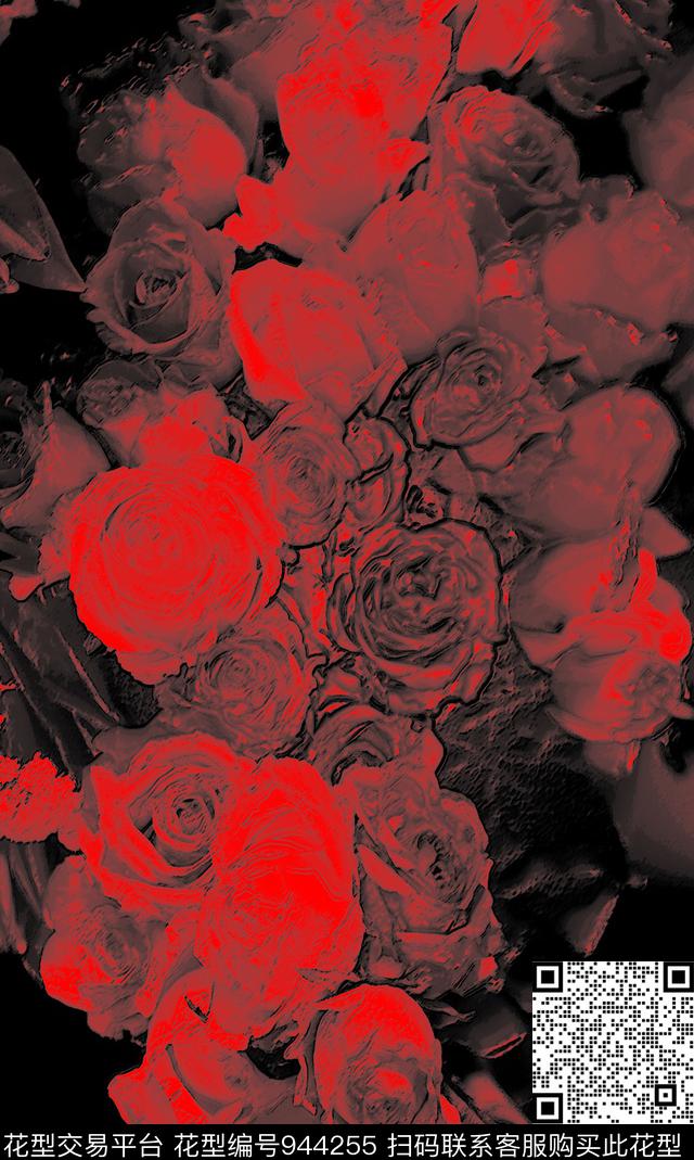 艺术创意抽象数码印花华亿平台下载（图片编号: 944255） - 瓦栏（Walan）