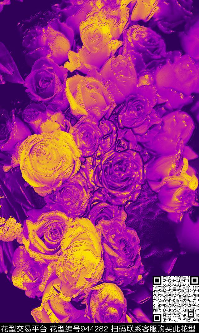 艺术创意抽象数码印花华亿平台下载（图片编号: 944282） - 瓦栏（Walan）