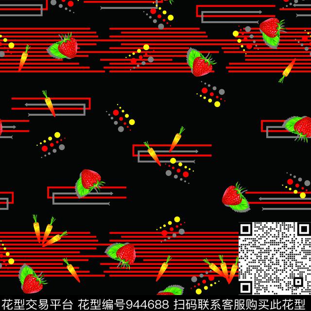 可爱数码华亿平台休闲数码印花华亿平台下载（图片编号: 944688） - 瓦栏（Walan）