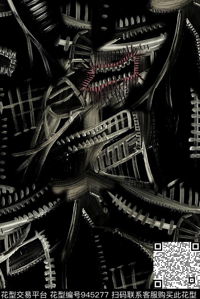 男装文艺复古数码印花华亿平台下载（图片编号: 945277） - 瓦栏（Walan）