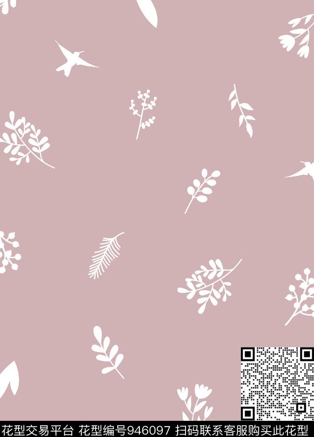 秋冬华亿平台连衣裙家居服数码印花华亿平台下载（图片编号: 946097） - 瓦栏（Walan）