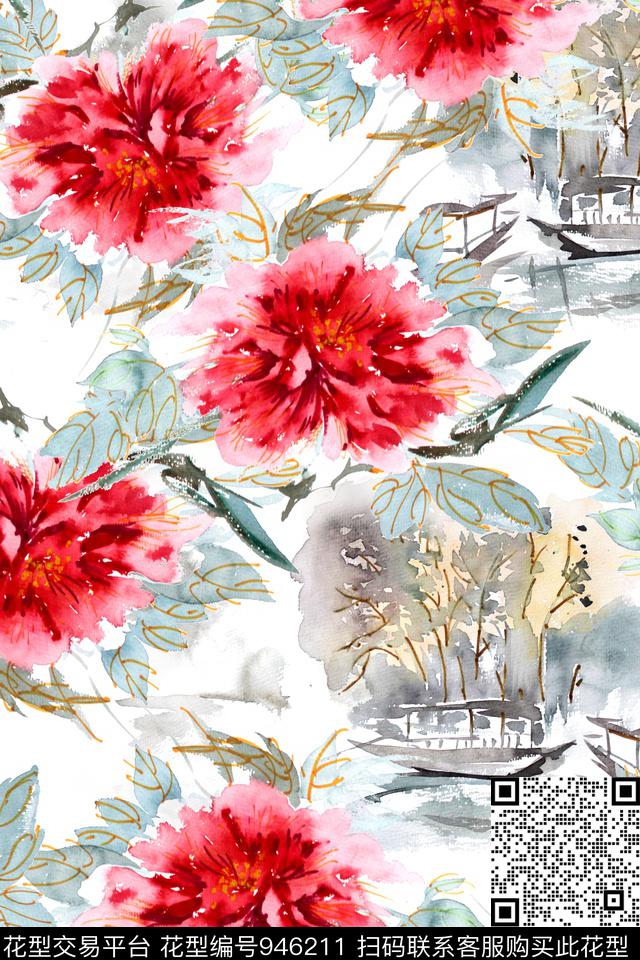 艺术绘画数码华亿平台数码印花华亿平台下载（图片编号: 946211） - 瓦栏（Walan）