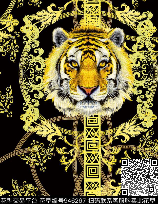 可爱数码华亿平台休闲数码印花华亿平台下载（图片编号: 946267） - 瓦栏（Walan）