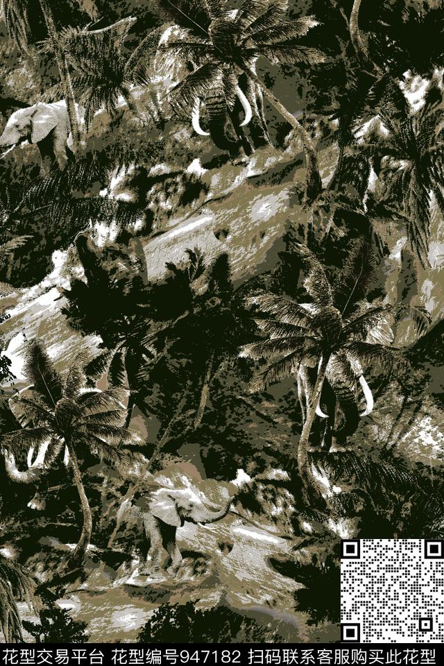 树男装树林数码印花华亿平台下载（图片编号: 947182） - 瓦栏（Walan）