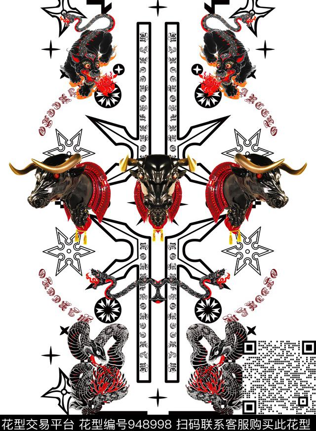 牛数码华亿平台男装数码印花华亿平台下载（图片编号: 948998） - 瓦栏（Walan）