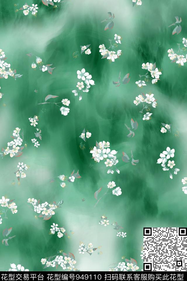 小碎花可爱数码华亿平台数码印花华亿平台下载（图片编号: 949110） - 瓦栏（Walan）